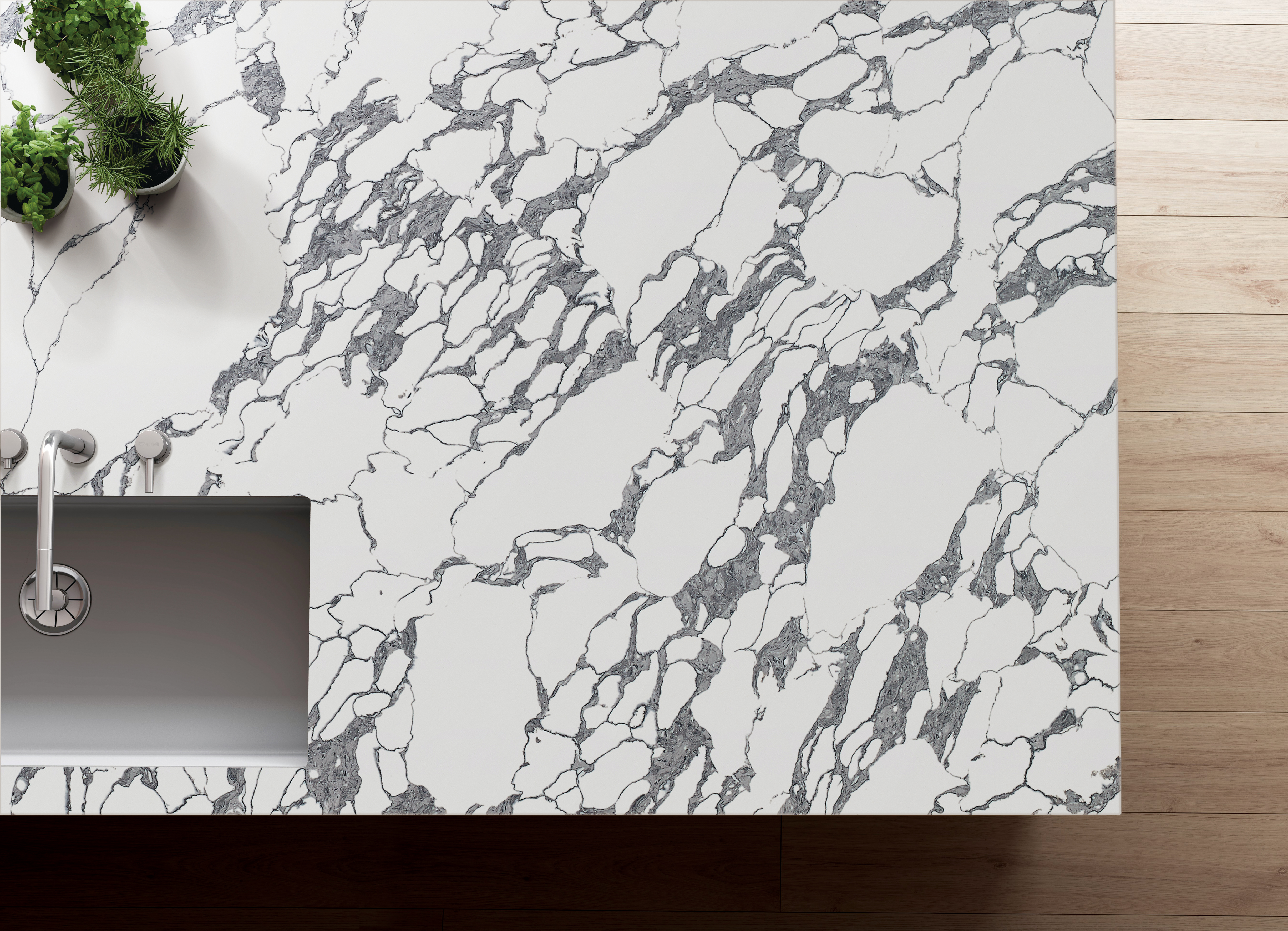 Arabescato rendering