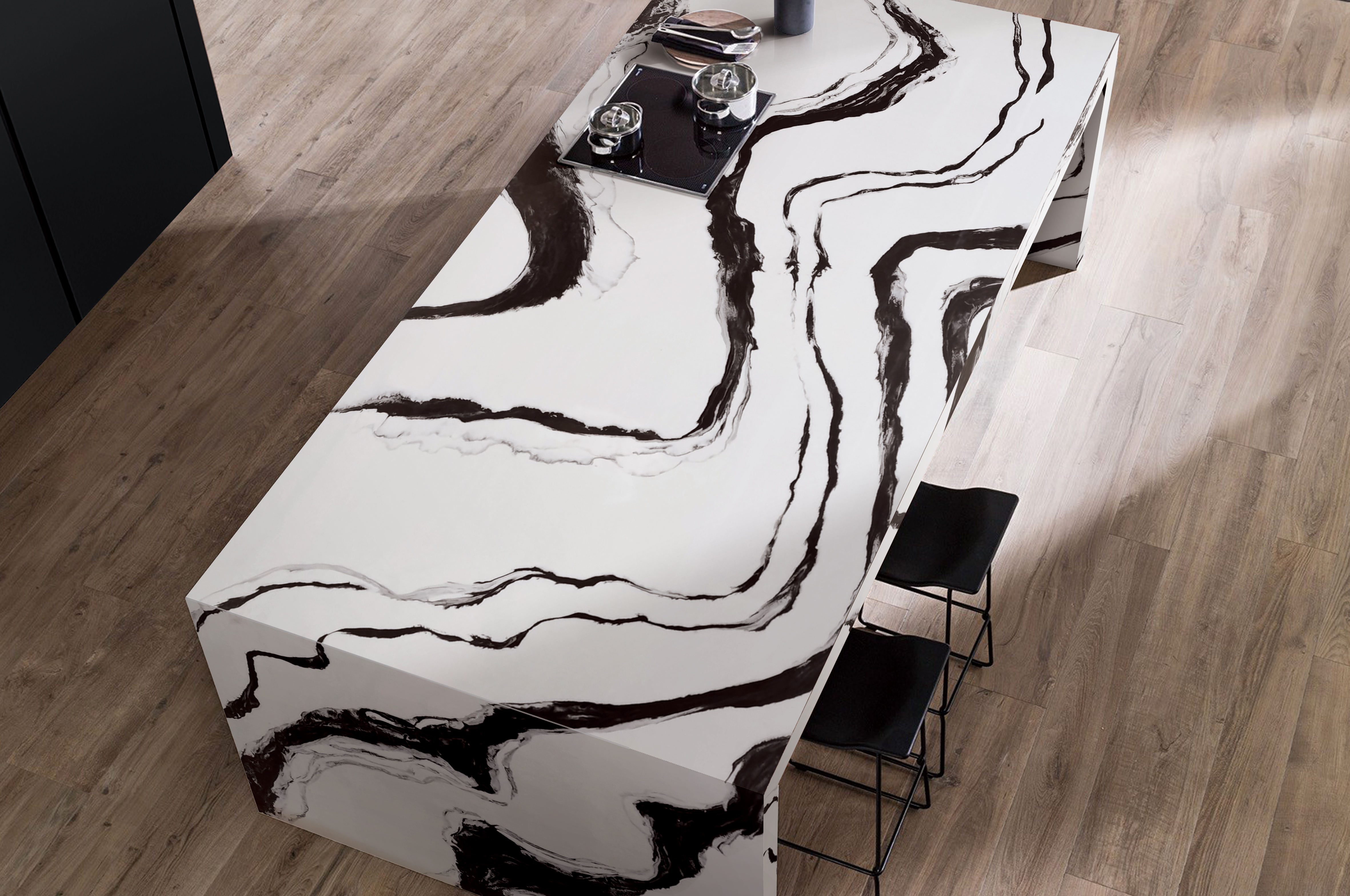 Panda White rendering